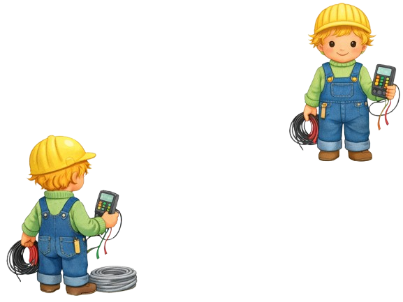 Figurine électricité chez-JL